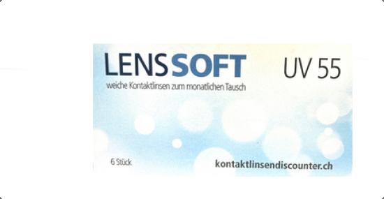 LENSSOFT UV 55 (6 Stk )